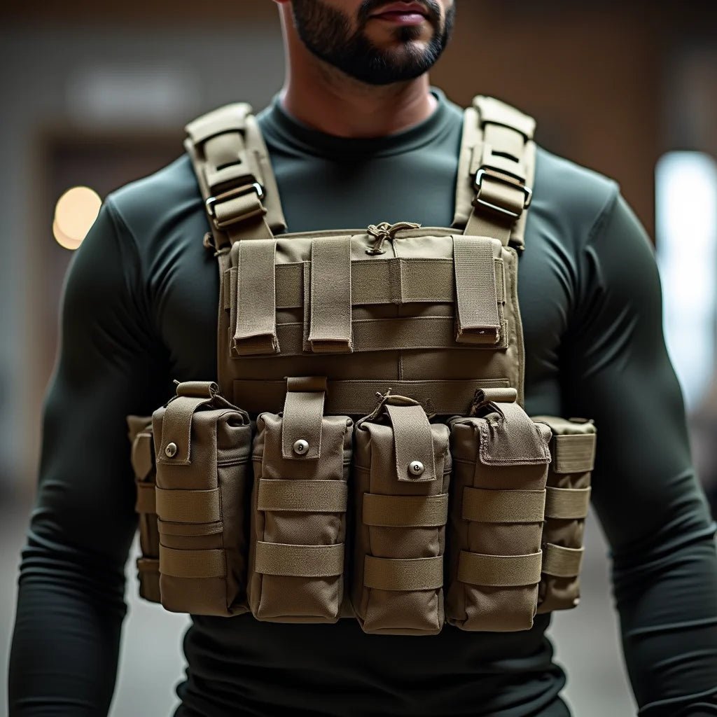 MOLLE Tactical Chest Rig Components for Efficient Loadouts - SignalAndSteel