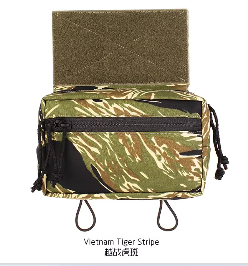 SS Style MK3 MK4 Tactical Chest Rig with Lower Attachment Pouch, Waist Pouch, D3 Suspenders with Lower Attachment Pouch