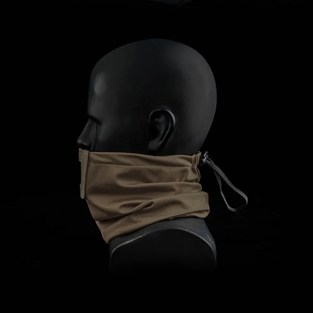Tactical Half Face Mask Knight Mask Windproof Breathable Face Headgear for Hiking Cycling Wargame Shooting Hunting Accessories