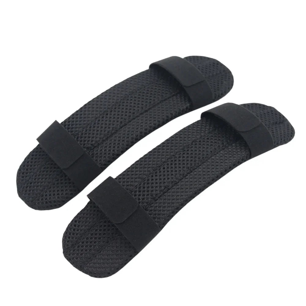 2Pcs Airsoft Vest Shoulder Pad Comfort Cushion Mesh Breathable Backpack Shoulder Strap Pad for FCSK FCPC LV119 AVS Airsoft Vest - SignalAndSteel