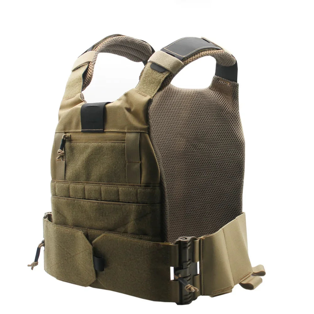 2Pcs Airsoft Vest Shoulder Pad Comfort Cushion Mesh Breathable Backpack Shoulder Strap Pad for FCSK FCPC LV119 AVS Airsoft Vest