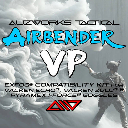 Airbender VP - Exfog Adapter for Valken & Pyramex Airsoft Goggles | Valken Zulu and Pyramex I Force Glasses Compatible - SignalAndSteel