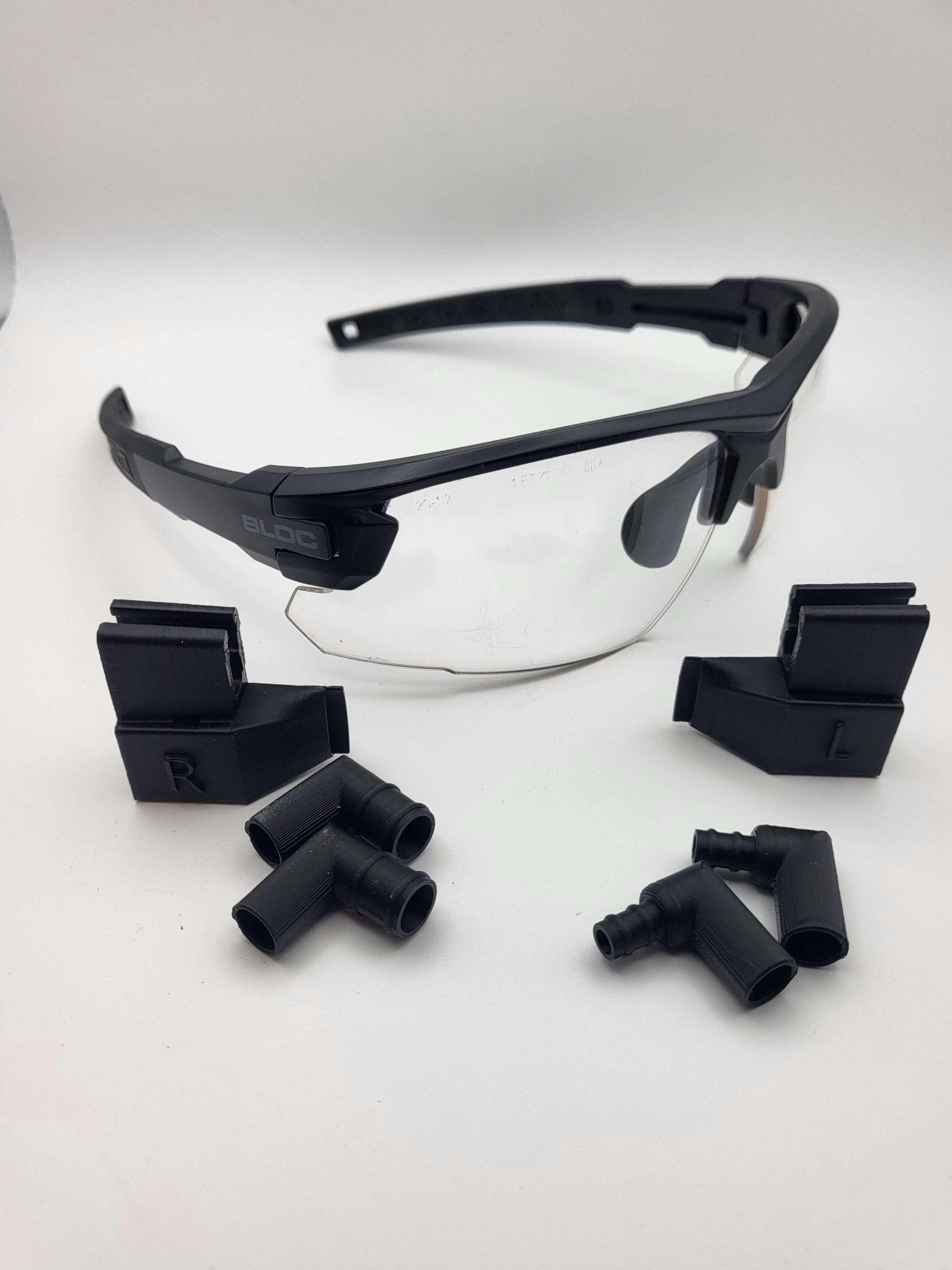 Clearflow Adapter for Exfog / Novritsch / DIY | Ballistic Glasses Antifog Adapter| Oakley M Frame, ESS Crossbow, Bloc Predator, UVEX Genesis - SignalAndSteel