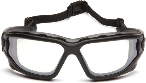 I - Force Sporty Dual Pane Anti - Fog Goggles with Black Frame and Clear Anti - Fog Lens - SignalAndSteel