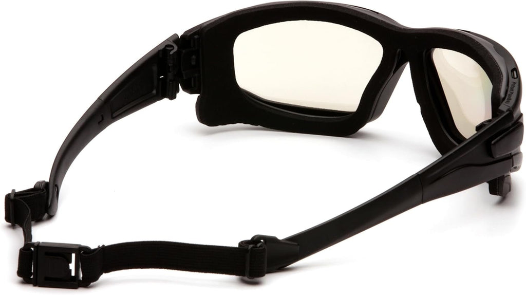 I - Force Sporty Dual Pane Anti - Fog Goggles with Black Frame and Clear Anti - Fog Lens - SignalAndSteel