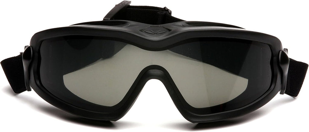 Pyramex V2G Plus Anti - Fog Safety Goggles – Dual Gray Lens Tactical Eye Protection - SignalAndSteel