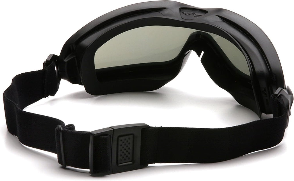 Pyramex V2G Plus Anti - Fog Safety Goggles – Dual Gray Lens Tactical Eye Protection - SignalAndSteel