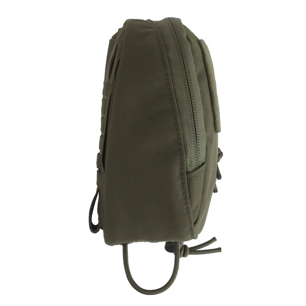 Signal & Steel AG Double - Zipper Utility Pouch – MOLLE Tactical Storage Pouch for Airsoft Gear - SignalAndSteel