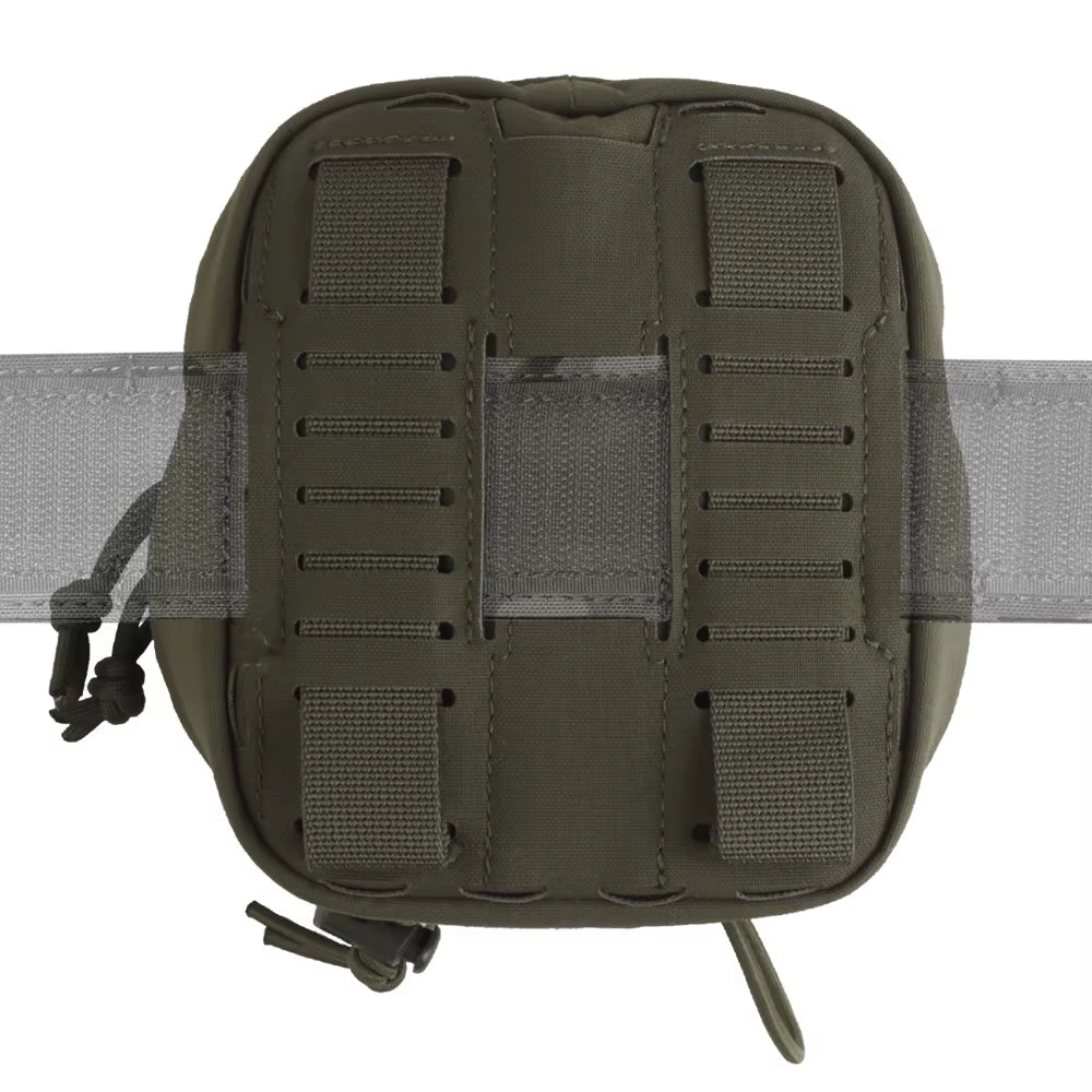 Signal & Steel AG Double - Zipper Utility Pouch – MOLLE Tactical Storage Pouch for Airsoft Gear - SignalAndSteel