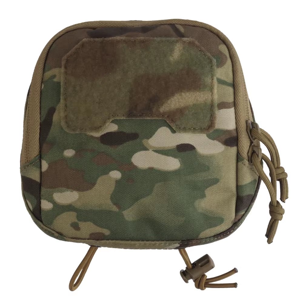Signal & Steel AG Double - Zipper Utility Pouch – MOLLE Tactical Storage Pouch for Airsoft Gear - SignalAndSteel