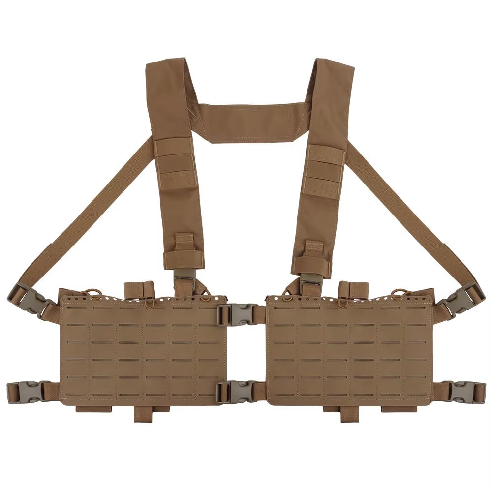 Signal & Steel Alpha Modular Chest Rig Kit – Tactical MOLLE Chest Rig with Expansion Backpack - SignalAndSteel