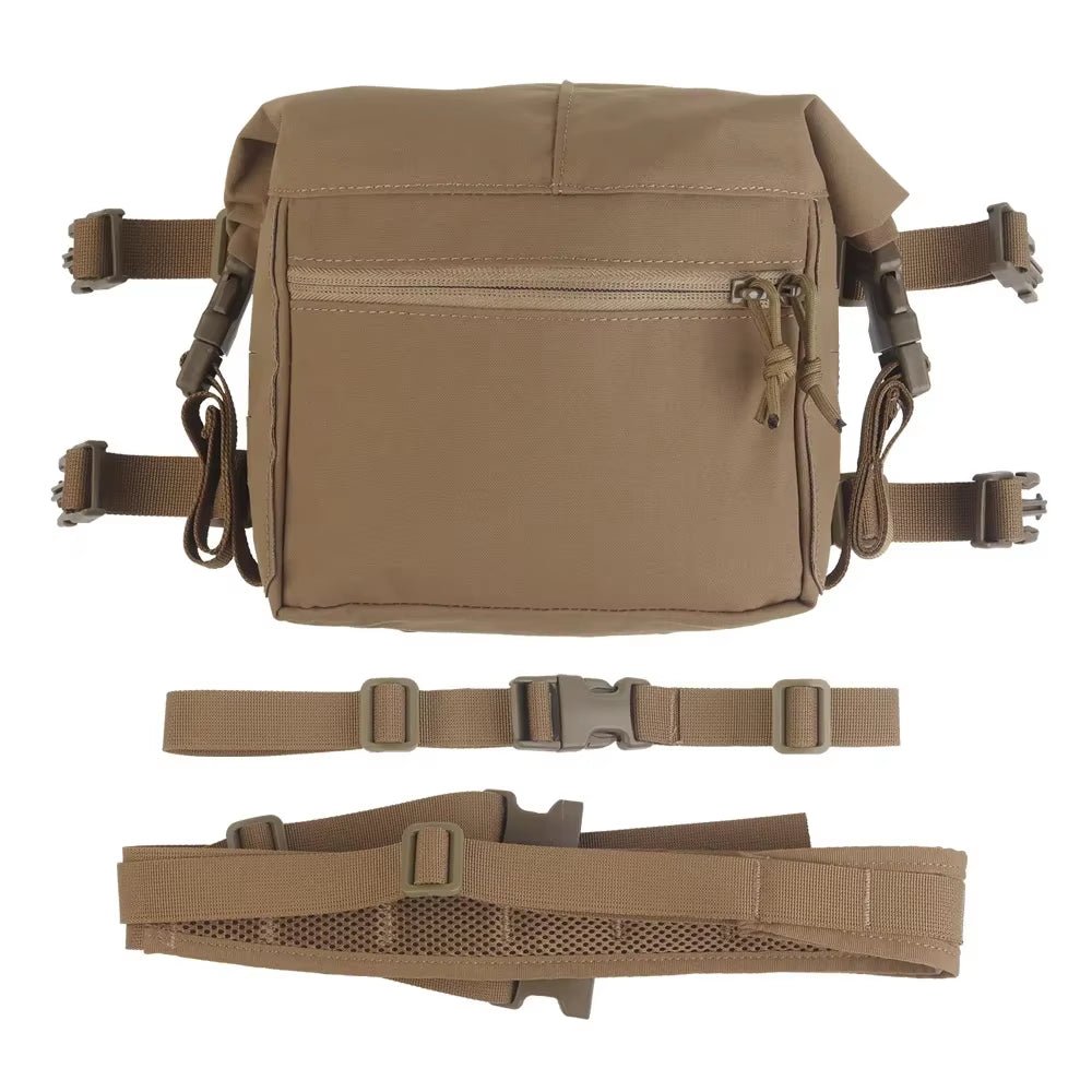 Signal & Steel Alpha Modular Chest Rig Kit – Tactical MOLLE Chest Rig with Expansion Backpack - SignalAndSteel