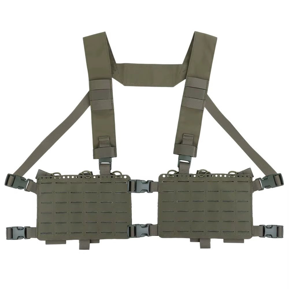 Signal & Steel Alpha Modular Chest Rig Kit – Tactical MOLLE Chest Rig with Expansion Backpack - SignalAndSteel