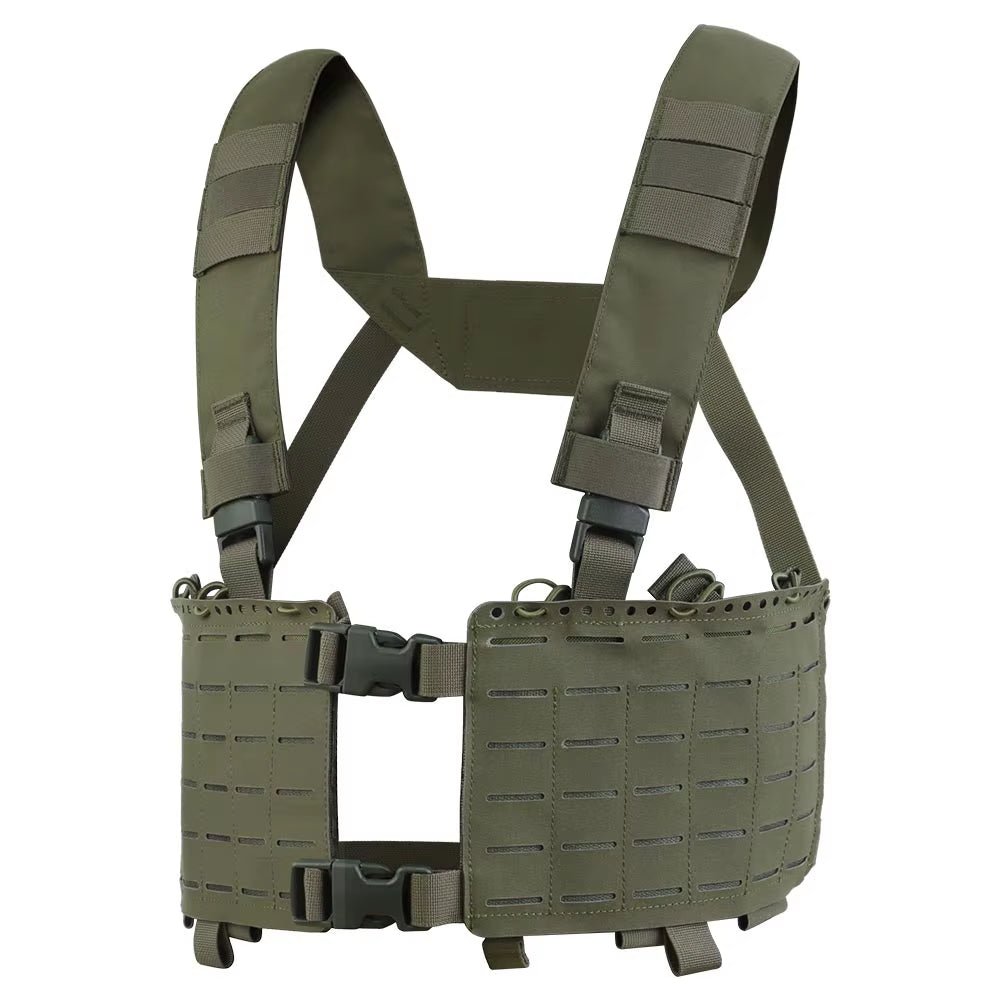 Signal & Steel Alpha Modular Chest Rig Kit – Tactical MOLLE Chest Rig with Expansion Backpack - SignalAndSteel
