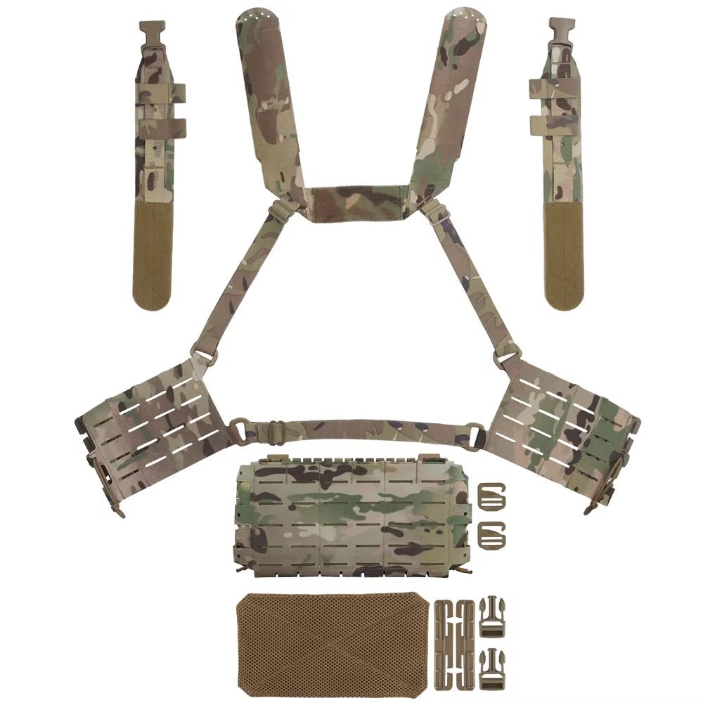 Signal & Steel ARC Gen3 Chest Rig – Quick Release MOLLE Micro Rig with Triple 5.56 Mag Pouch - SignalAndSteel