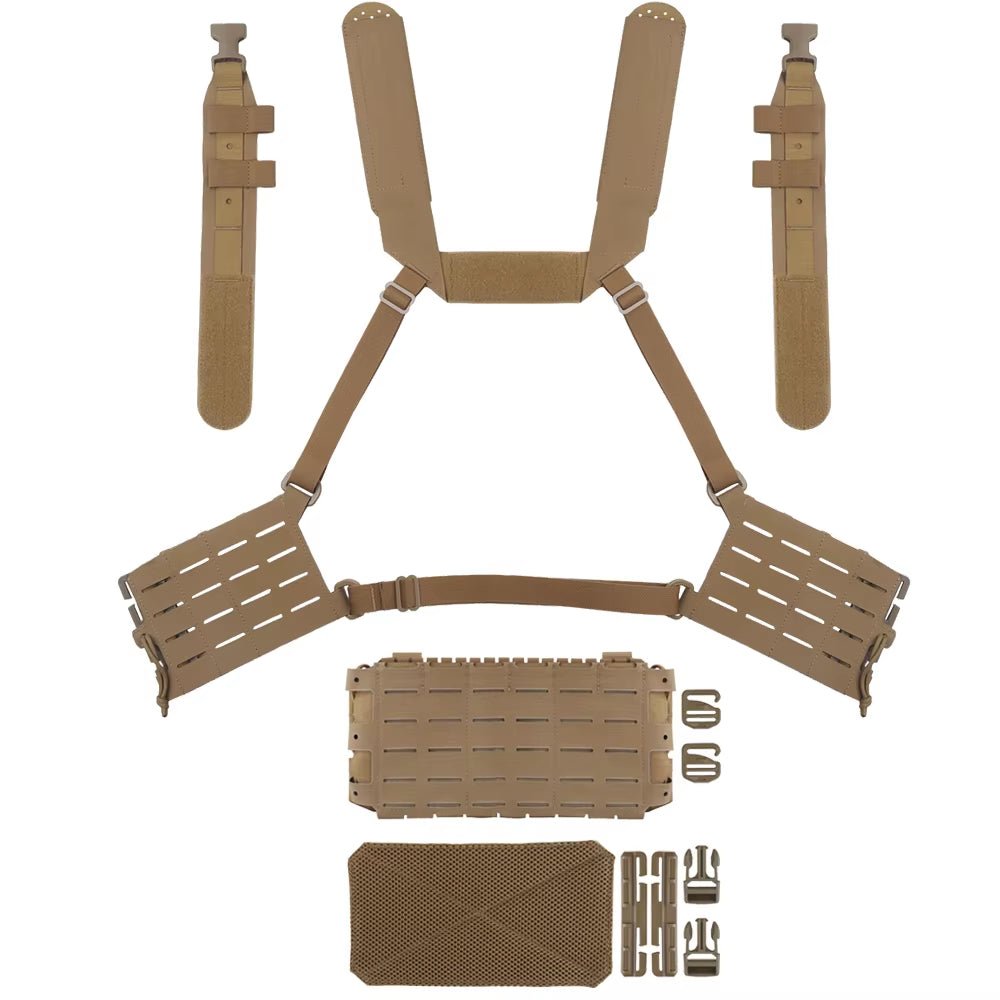 Signal & Steel ARC Gen3 Chest Rig – Quick Release MOLLE Micro Rig with Triple 5.56 Mag Pouch - SignalAndSteel