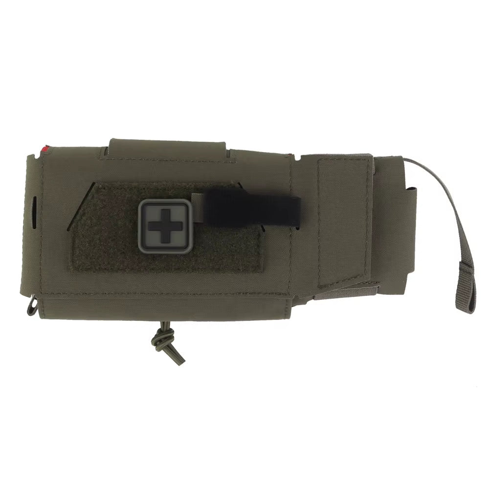 Signal & Steel Compact Trauma IFAK Pouch V3 – Tactical MOLLE Medical Kit Carrier - SignalAndSteel