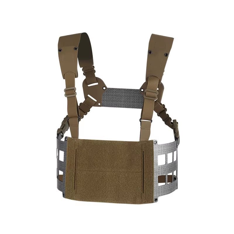 Signal & Steel Extended Chest Rig V2 – MOLLE Modular Front Rig with Admin Storage - SignalAndSteel
