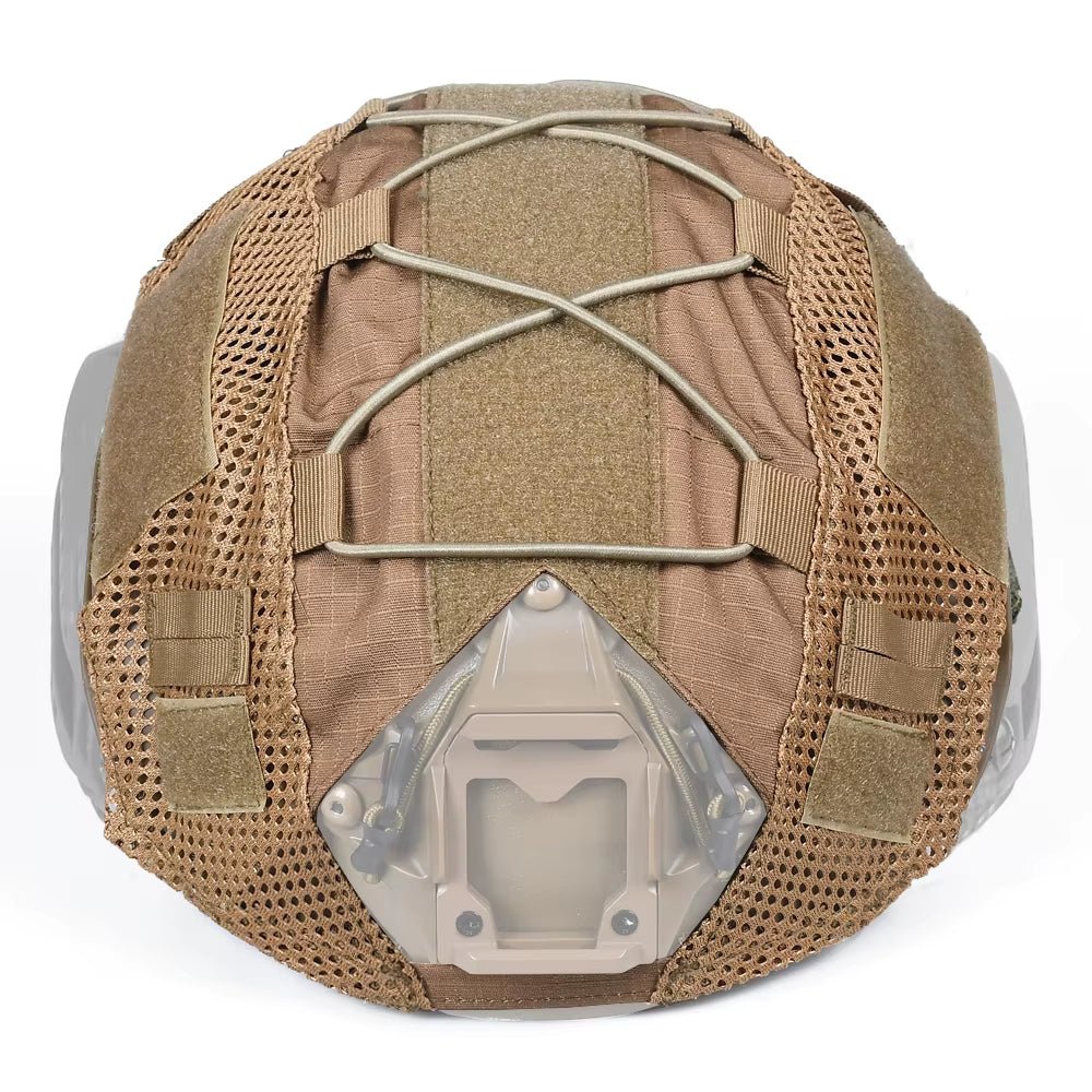 Signal & Steel FAST Helmet Camouflage Cover – Tactical Airsoft Helmet Cover with Elastic Retention - SignalAndSteel
