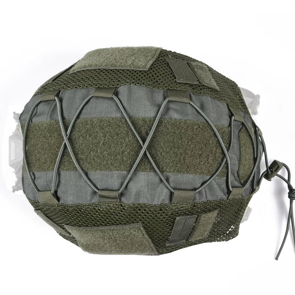 Signal & Steel FAST Helmet Camouflage Cover – Tactical Airsoft Helmet Cover with Elastic Retention - SignalAndSteel