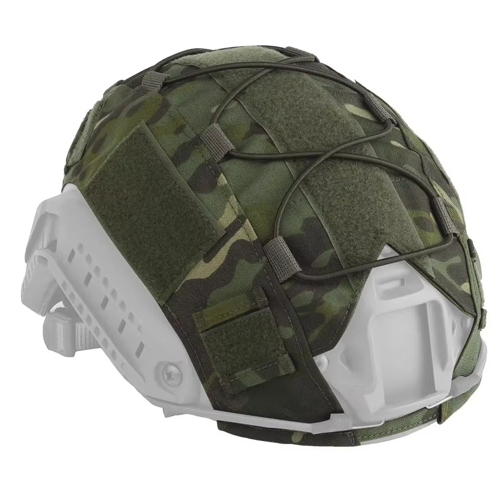 Signal & Steel FAST Helmet Cover – Tactical Airsoft Helmet Camouflage Cover - SignalAndSteel