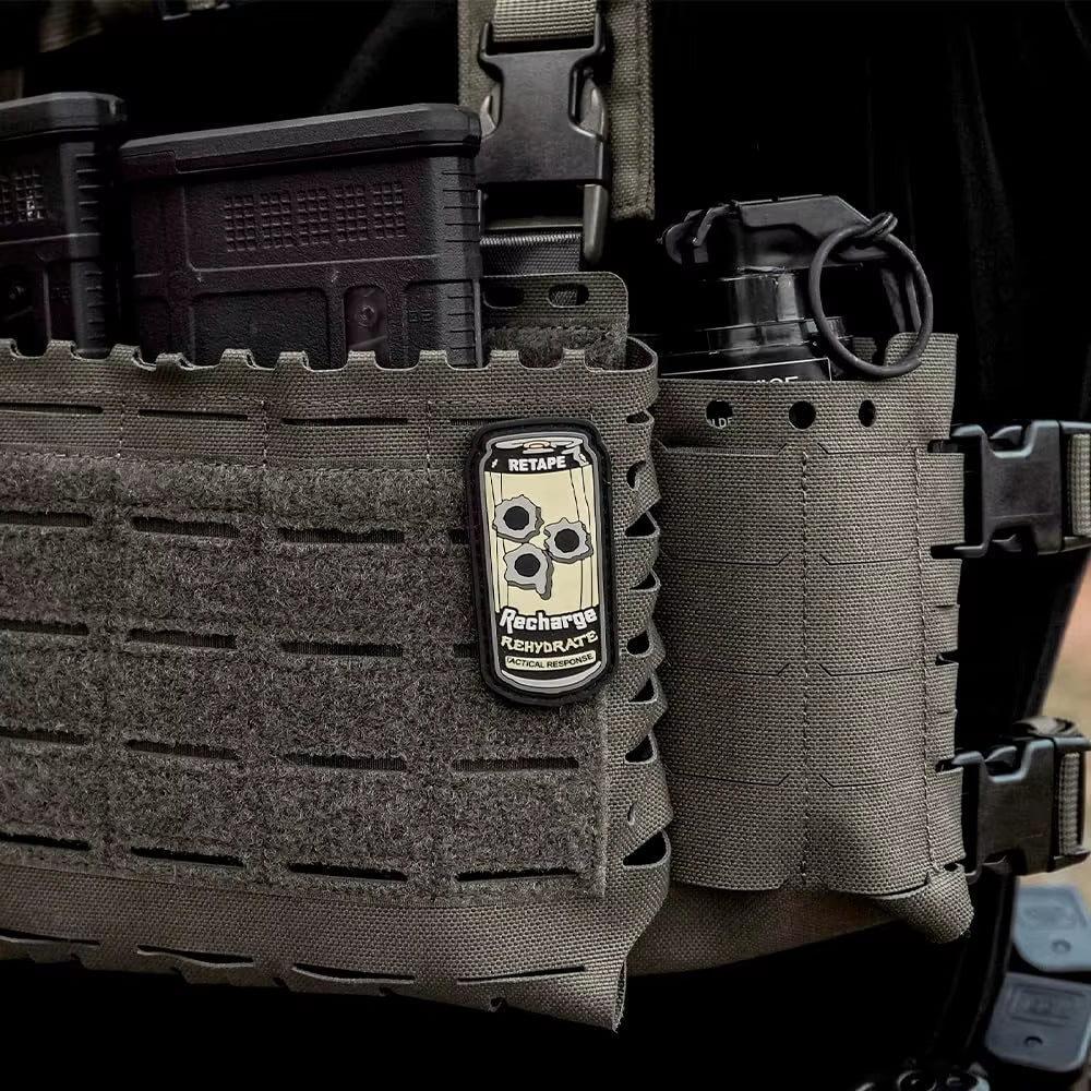 Signal & Steel Flex Expander Wing Pouch – Water Bottle & Utility Expansion for Micro Chest Rigs (MK4 / MK5 / D3CR Compatible) - SignalAndSteel