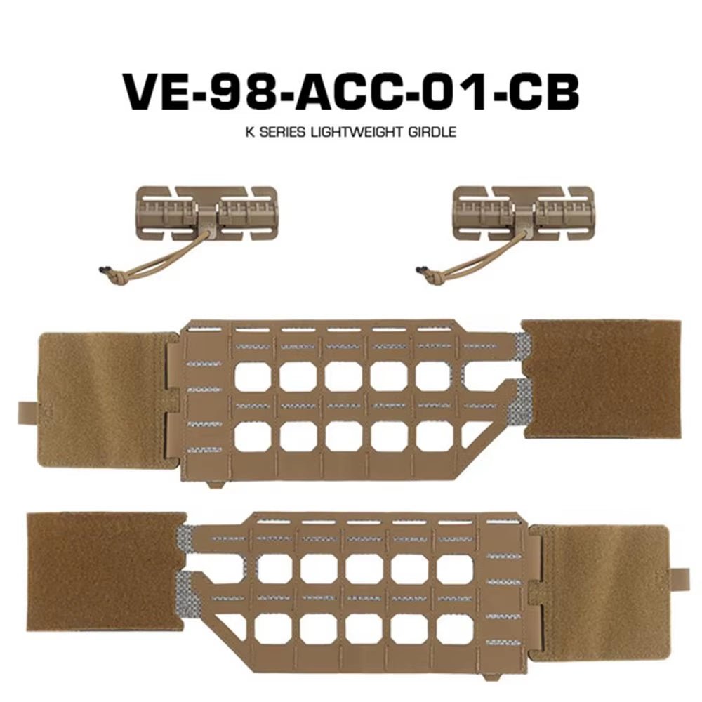 Signal & Steel K - Series Quick Release MOLLE Cummerbund – Lightweight Plate Carrier Side Panel - SignalAndSteel