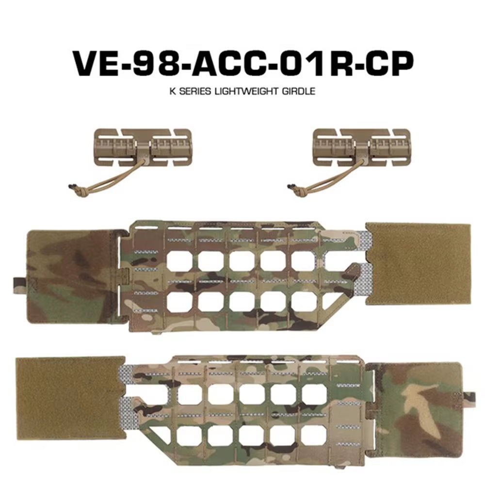 Signal & Steel K - Series Quick Release MOLLE Cummerbund – Lightweight Plate Carrier Side Panel - SignalAndSteel