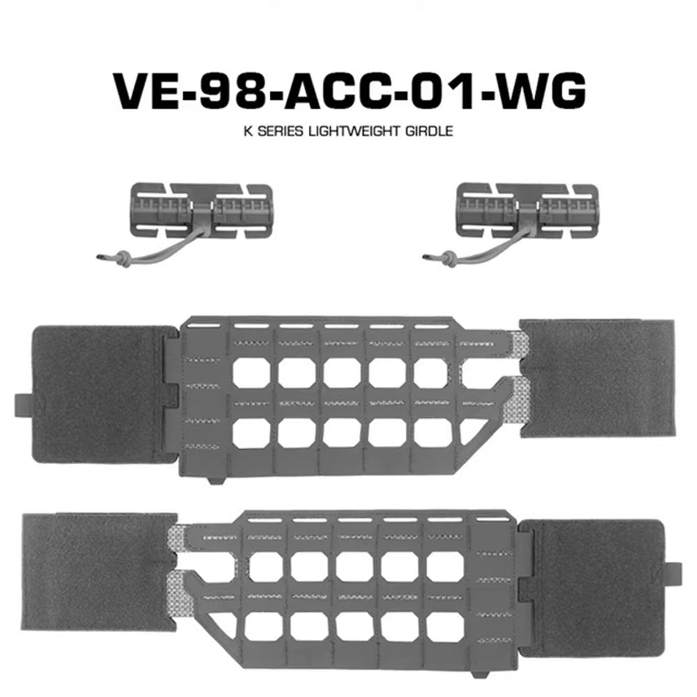 Signal & Steel K - Series Quick Release MOLLE Cummerbund – Lightweight Plate Carrier Side Panel - SignalAndSteel