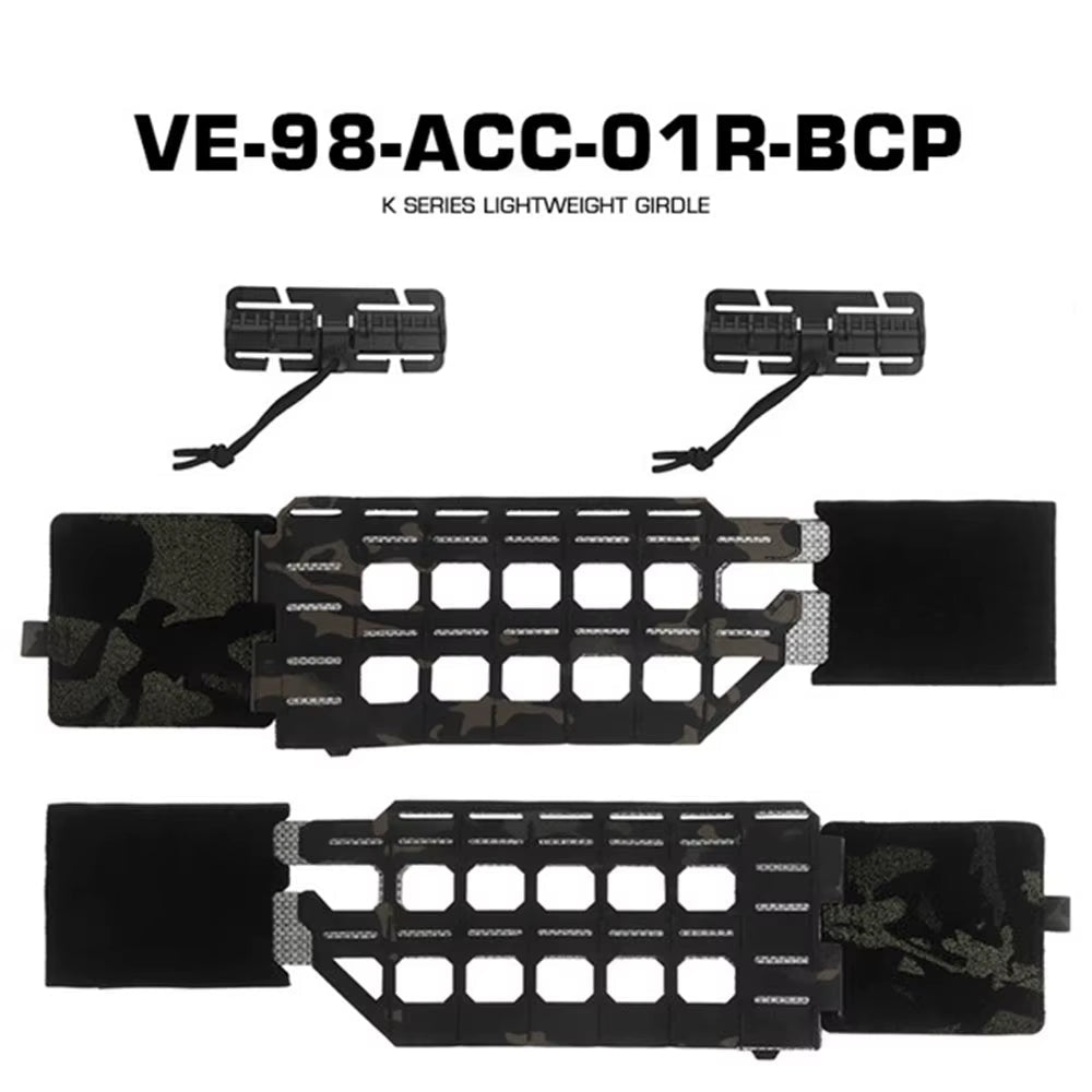 Signal & Steel K - Series Quick Release MOLLE Cummerbund – Lightweight Plate Carrier Side Panel - SignalAndSteel