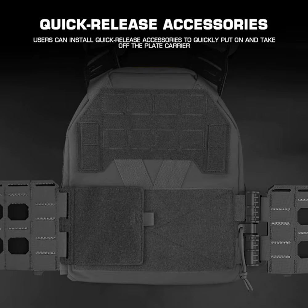 Signal & Steel K - Series Quick Release MOLLE Cummerbund – Lightweight Plate Carrier Side Panel - SignalAndSteel