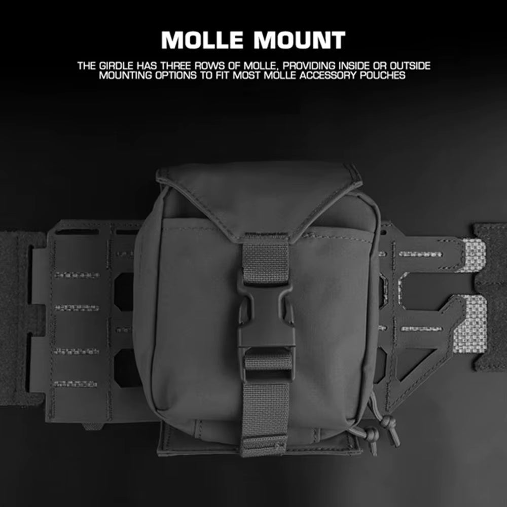 Signal & Steel K - Series Quick Release MOLLE Cummerbund – Lightweight Plate Carrier Side Panel - SignalAndSteel