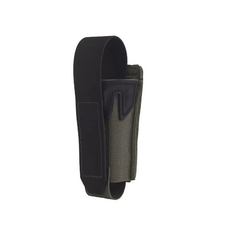 Signal & Steel K - Type 9mm Single Mag Pouch – MOLLE Pistol Magazine Holder (Convertible Open or Covered) - SignalAndSteel