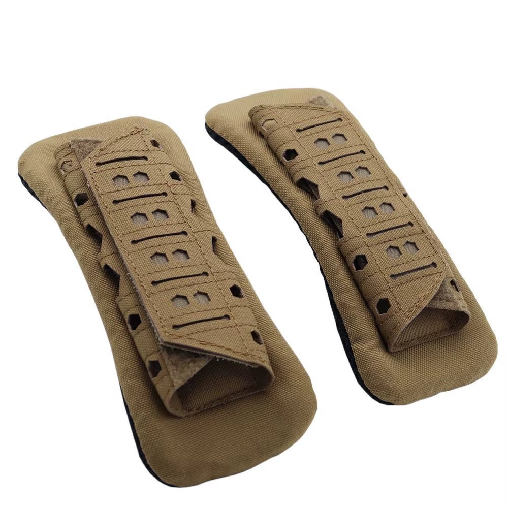 Signal & Steel Laser - Cut Tactical Shoulder Pads – Breathable Mesh Plate Carrier Strap Cushions - SignalAndSteel
