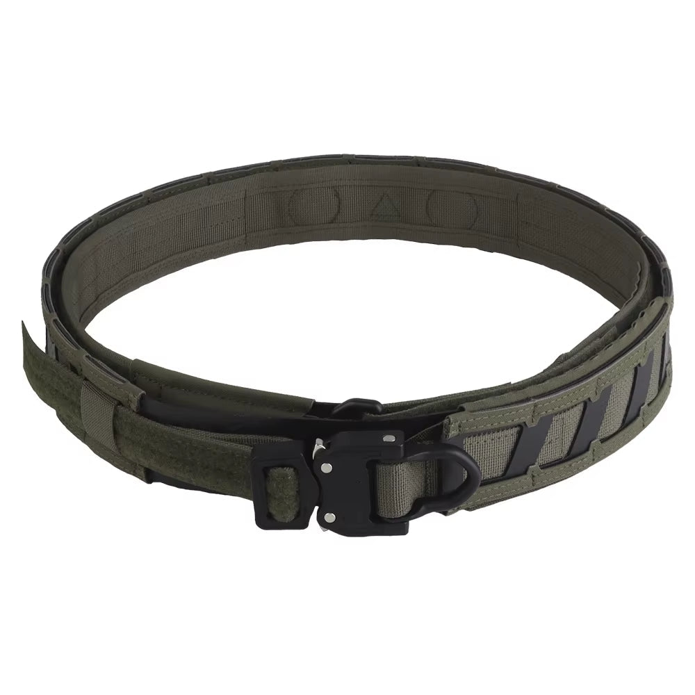 Signal & Steel Magnetic MOLLE Battle Belt – Double - Layer Tactical Belt System for Airsoft Loadouts - SignalAndSteel