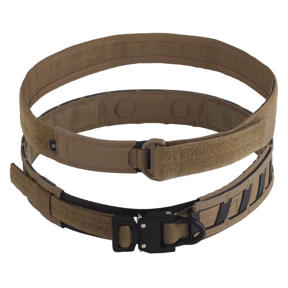 Signal & Steel Magnetic MOLLE Battle Belt – Double - Layer Tactical Belt System for Airsoft Loadouts - SignalAndSteel