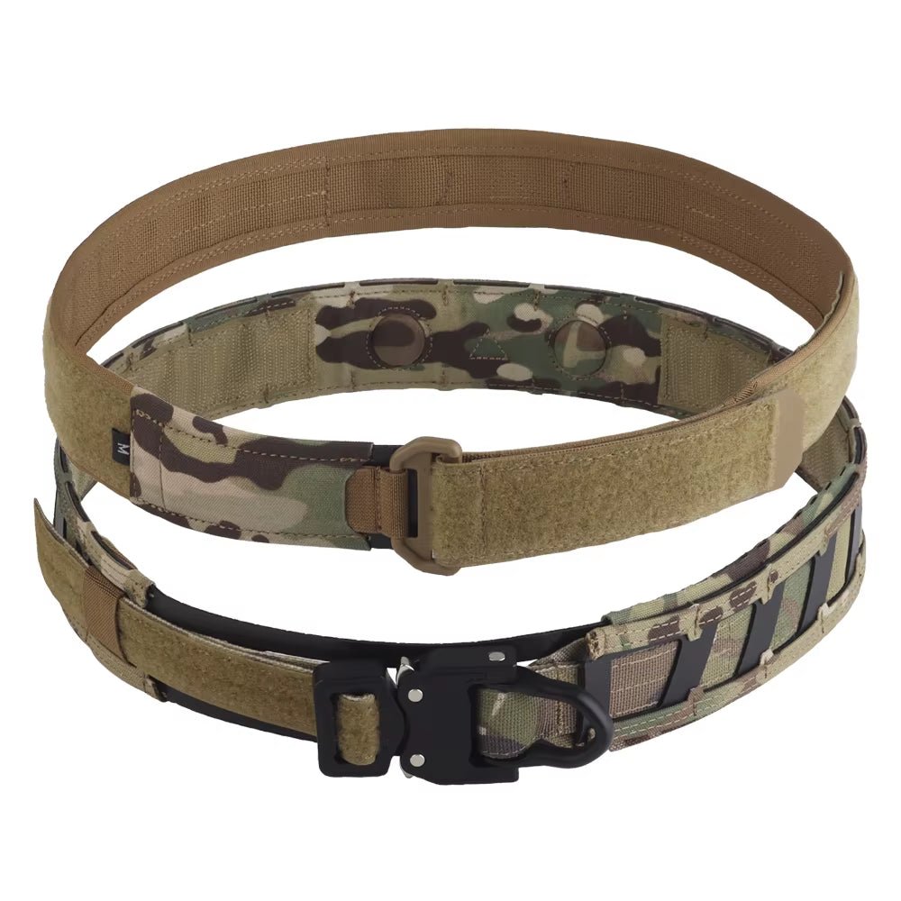 Signal & Steel Magnetic MOLLE Battle Belt – Tactical Airsoft Waist Belt System - SignalAndSteel