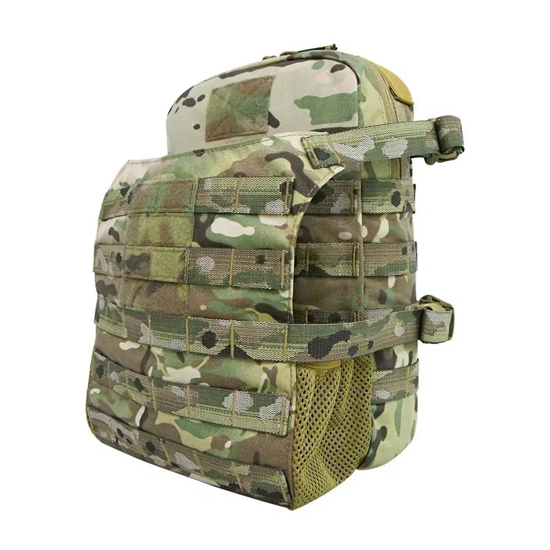 Signal & Steel MOLLE Expansion Backpack – Tactical Plate Carrier Pack with Hydration Storage (7L) - SignalAndSteel
