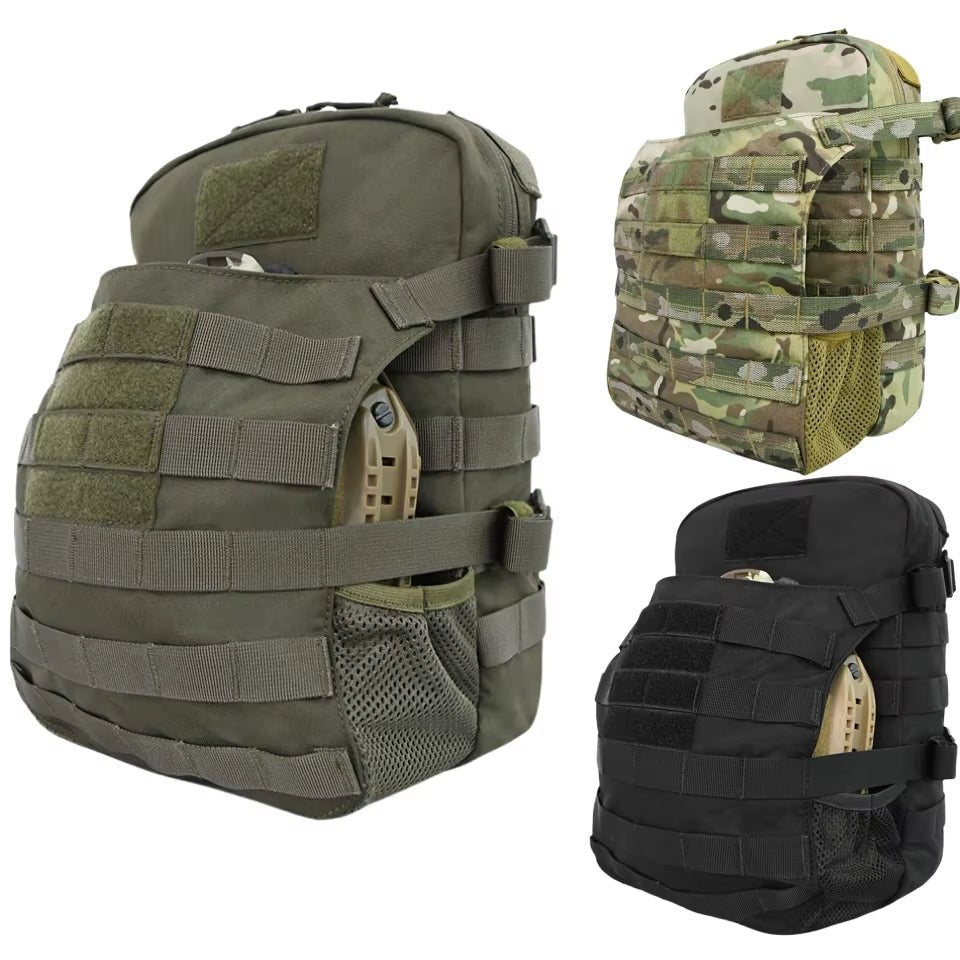 Signal & Steel MOLLE Expansion Backpack – Tactical Plate Carrier Pack with Hydration Storage (7L) - SignalAndSteel