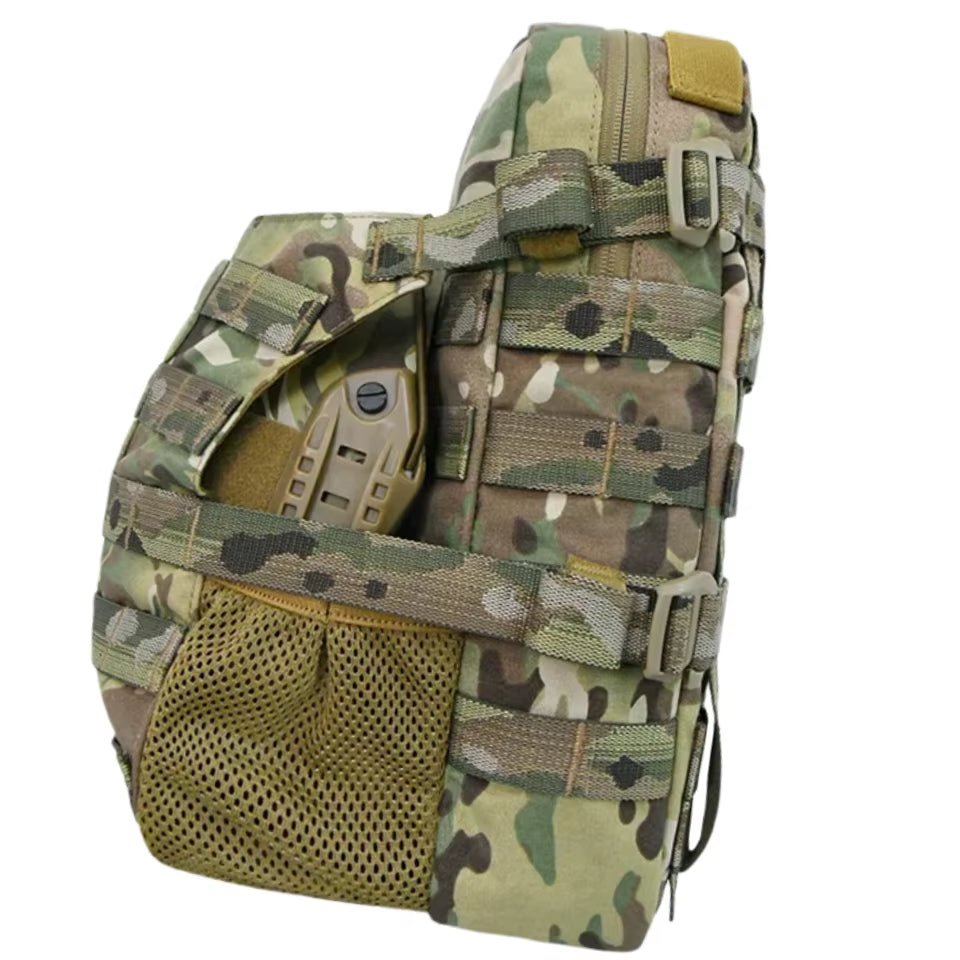 Signal & Steel MOLLE Expansion Backpack – Tactical Plate Carrier Pack with Hydration Storage (7L) - SignalAndSteel