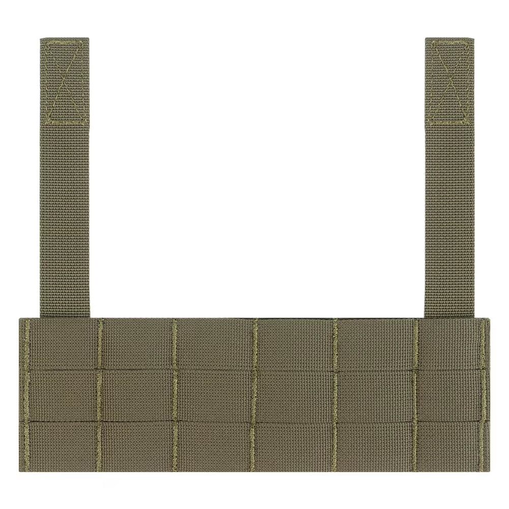Signal & Steel MOLLE Expansion Panel for Chest Rigs – Tactical Front Mount Plate for Navigation & Phone Panels - SignalAndSteel