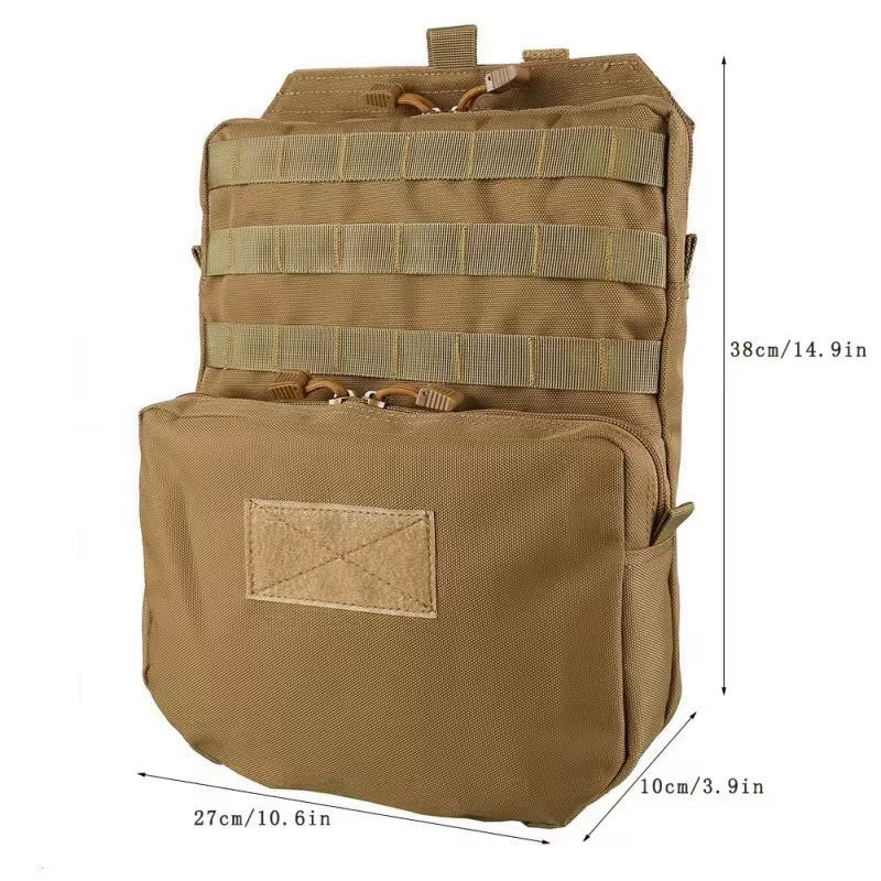 Signal & Steel MOLLE Hydration Backpack – Tactical Plate Carrier Water Carrier (EDC Hydration Pack) - SignalAndSteel