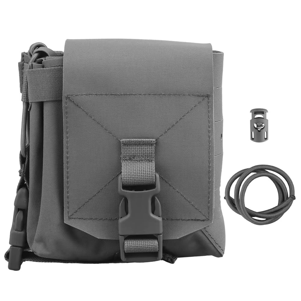Signal & Steel Multi - Purpose Tactical Sub Pouch – Radio, 5.56 Mag & Utility Chest Rig Pouch - SignalAndSteel
