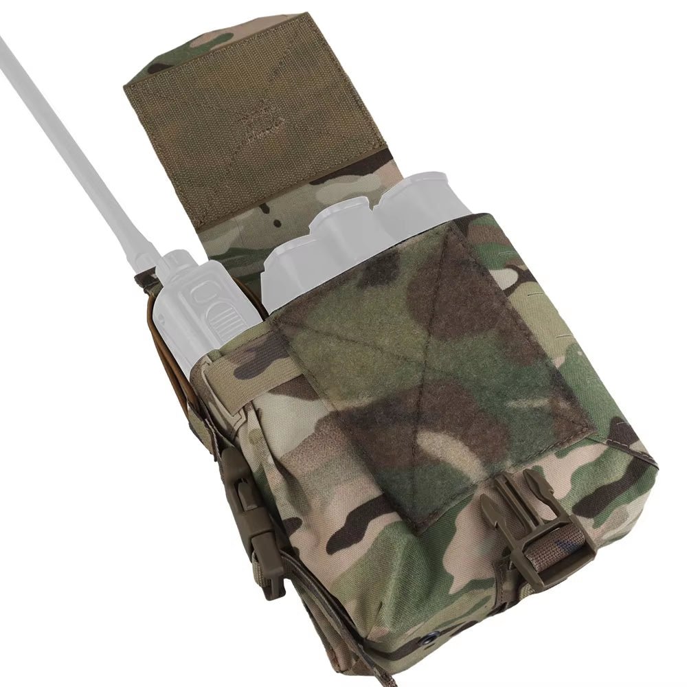 Signal & Steel Multi - Purpose Tactical Sub Pouch – Radio, 5.56 Mag & Utility Chest Rig Pouch - SignalAndSteel