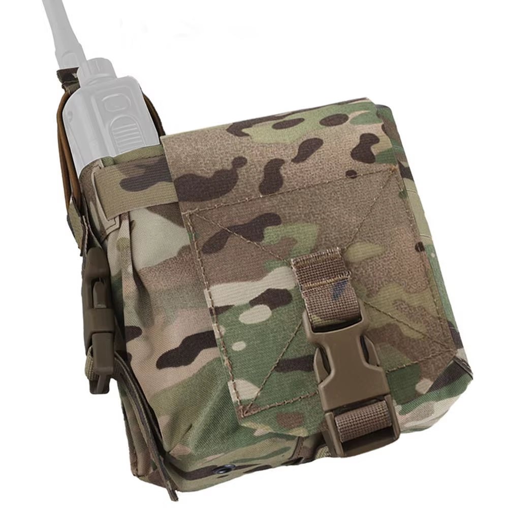 Signal & Steel Multi - Purpose Tactical Sub Pouch – Radio, 5.56 Mag & Utility Chest Rig Pouch - SignalAndSteel