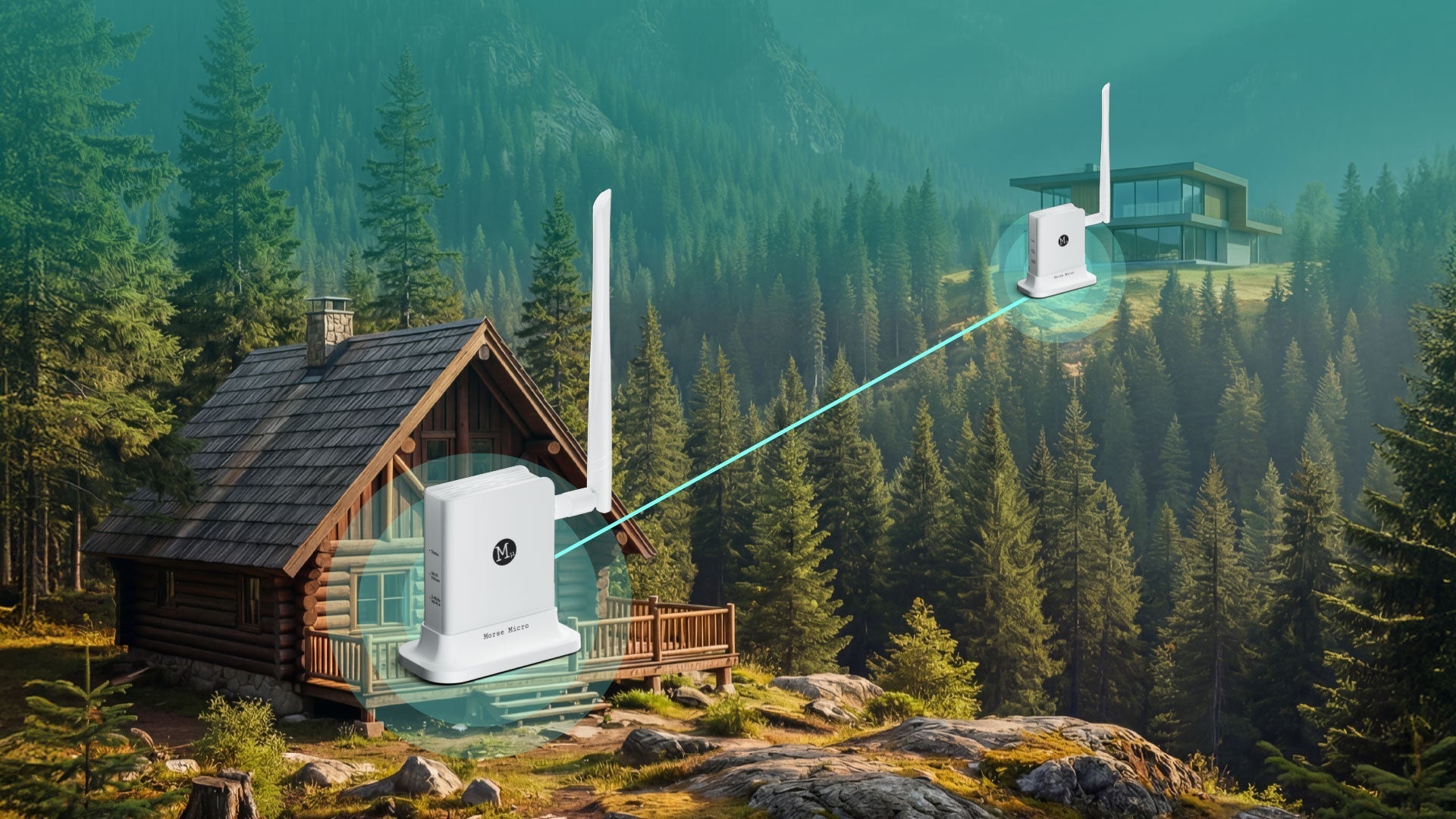 Signal & Steel OpenMANET HaLow Mesh Radio – Off - Grid Private Communications Node (915MHz Long - Range, Pre - Flashed) - SignalAndSteel
