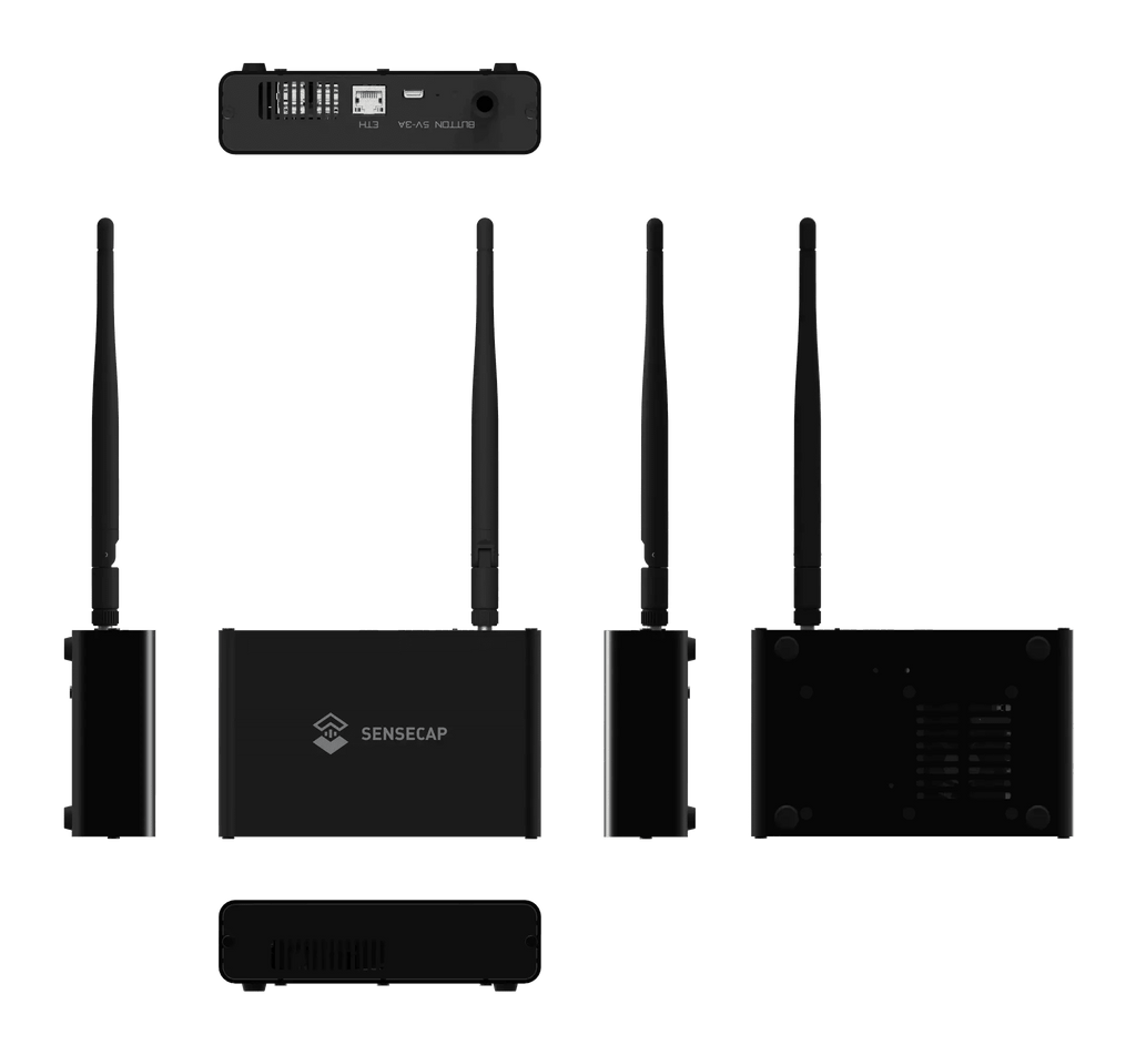 Signal & Steel OpenMANET SenseCAP HaLow Mesh Gateway – Milsim Command Node (Modded M1, 915MHz Long - Range, Pre - Flashed) - SignalAndSteel