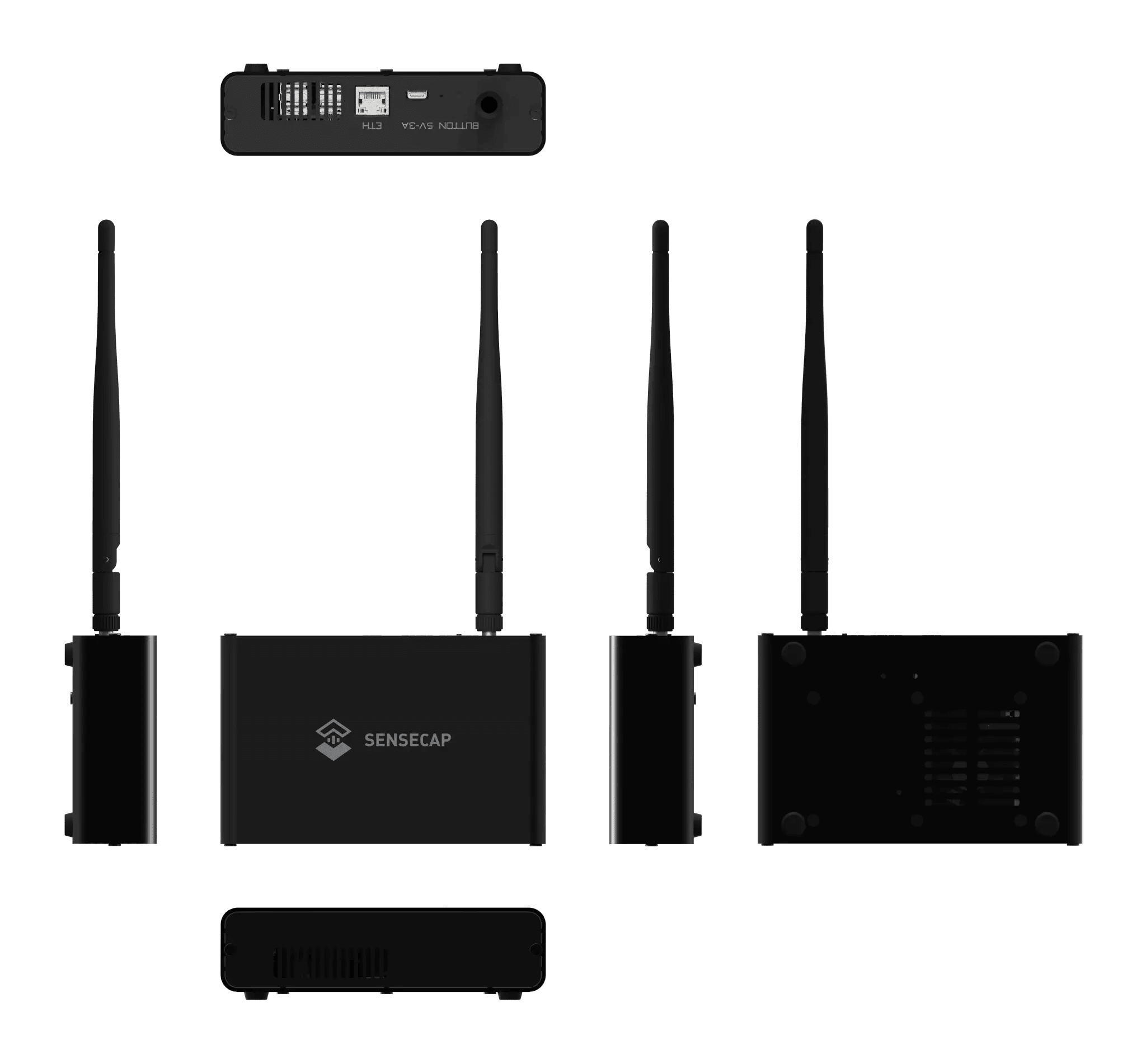 Signal & Steel OpenMANET SenseCAP HaLow Mesh Gateway – Milsim Command Node (Modded M1, 915MHz Long - Range, Pre - Flashed) - SignalAndSteel