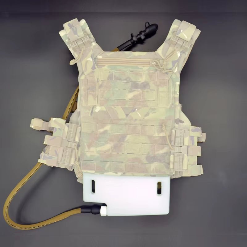 Signal & Steel Plate Carrier Hydration Plate – 1.5L Tactical Water Reservoir with Drink Tube - SignalAndSteel