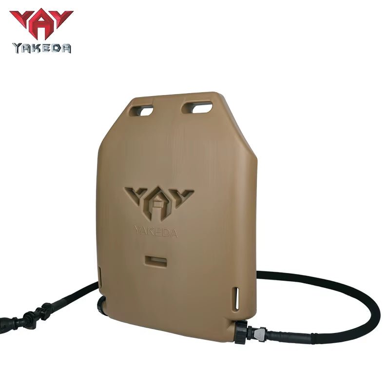 Signal & Steel Plate - Shaped Hydration Reservoir – 1.75L Tactical Water Plate for Plate Carriers - SignalAndSteel
